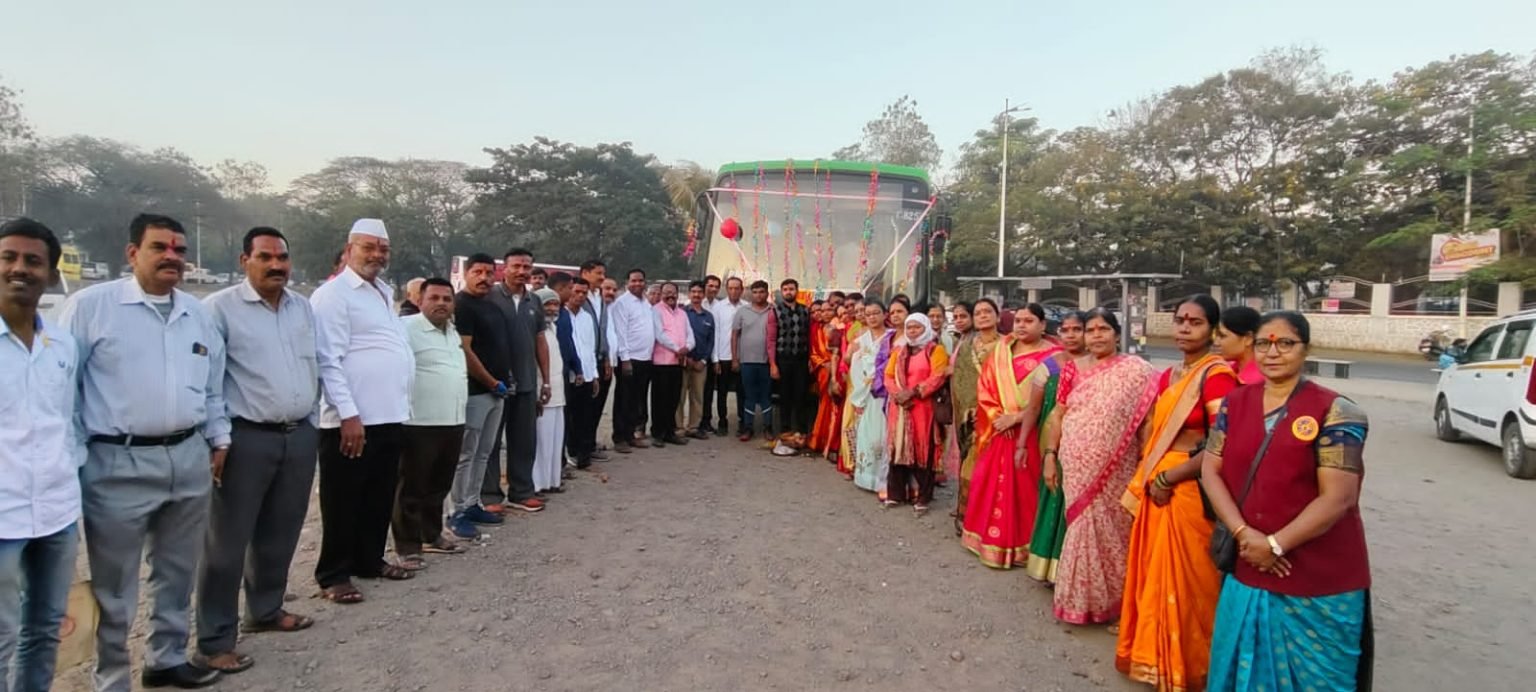 पिंपळे गुरव ते क्षेत्र नारायणपूर बस सेवा सुरू भाजपचे सांगवी रहाटणी मंडळाचे उपाध्यक्ष ललित म्हसेकर यांच्या मागणीस यश