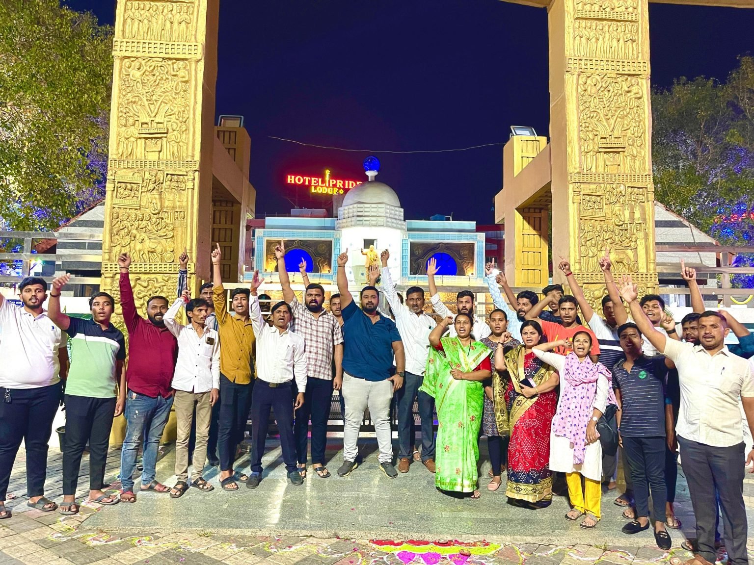 राष्ट्रवादी काँग्रेस पक्ष व चिन्हाच्या निवडणूक आयोगाच्या विरोधात पिंपरी-चिंचवड शहर शरद पवार गटाच्या राष्ट्रवादी युवक काँग्रेसच्यावतीने निदर्शने