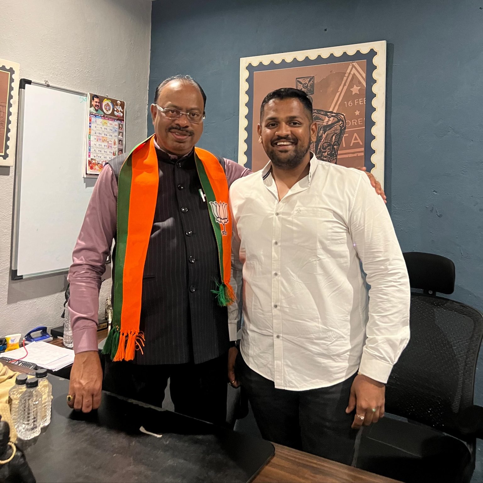 भारतीय जनता युवा मोर्चा महाराष्ट्र प्रदेश उपाध्यक्ष पदी राज हेमंत तापकीर यांची निवड