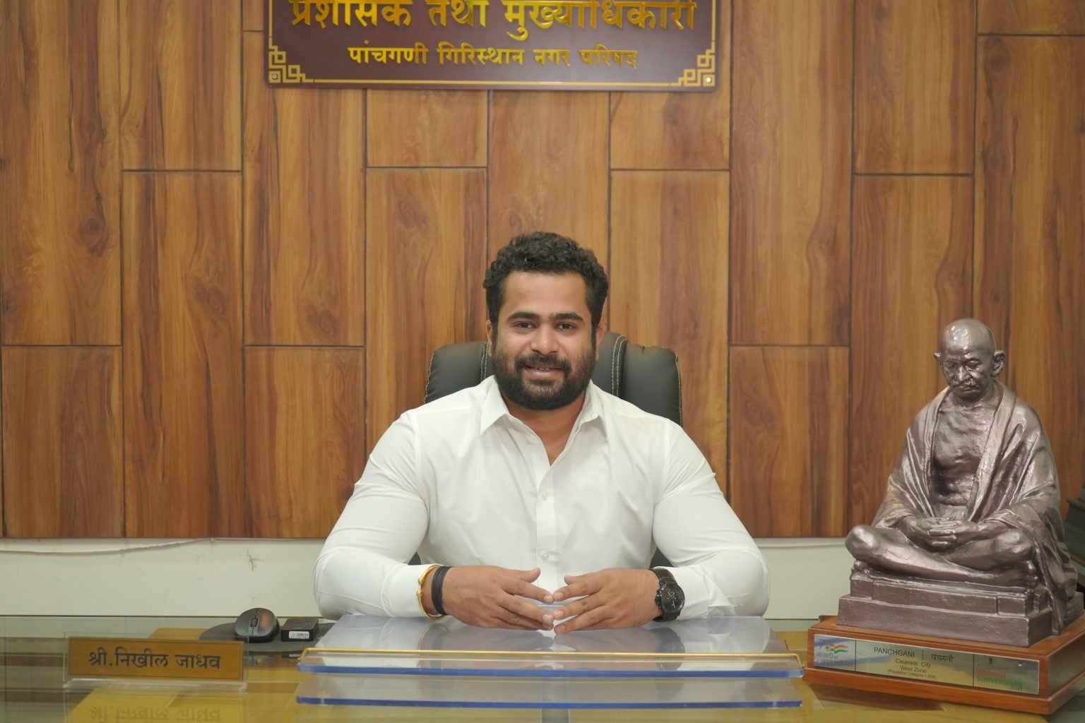 पाचगणी नगरपरिषदेच्या आरोग्य विभागाचा व घन कचरा प्रक्रिया प्रकल्पाचा देश पातळीवर डंका