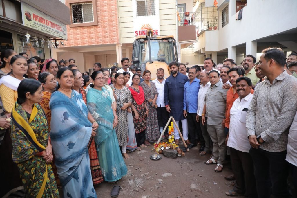 Positive initiative: तळवडे-सहयोगनगरमध्ये प्रलंबित रस्त्यांचे काम अखेर मार्गी! भाजपा आमदार महेश लांडगे यांचा पुढाकार