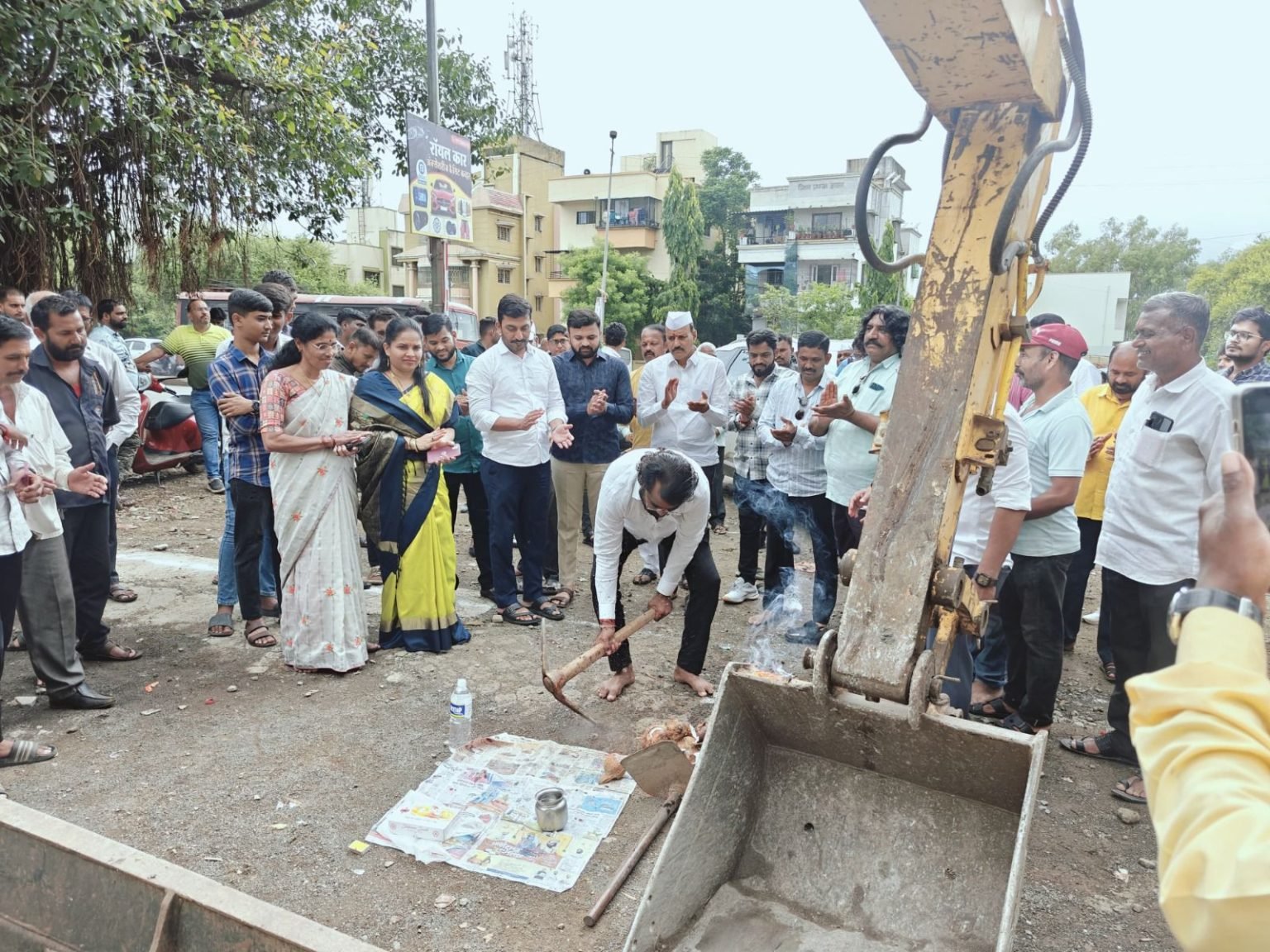 सद्गुरूनगर येथील सेवा रस्त्याच्या कामाला अखेर ‘ग्रीन सिग्नल’
