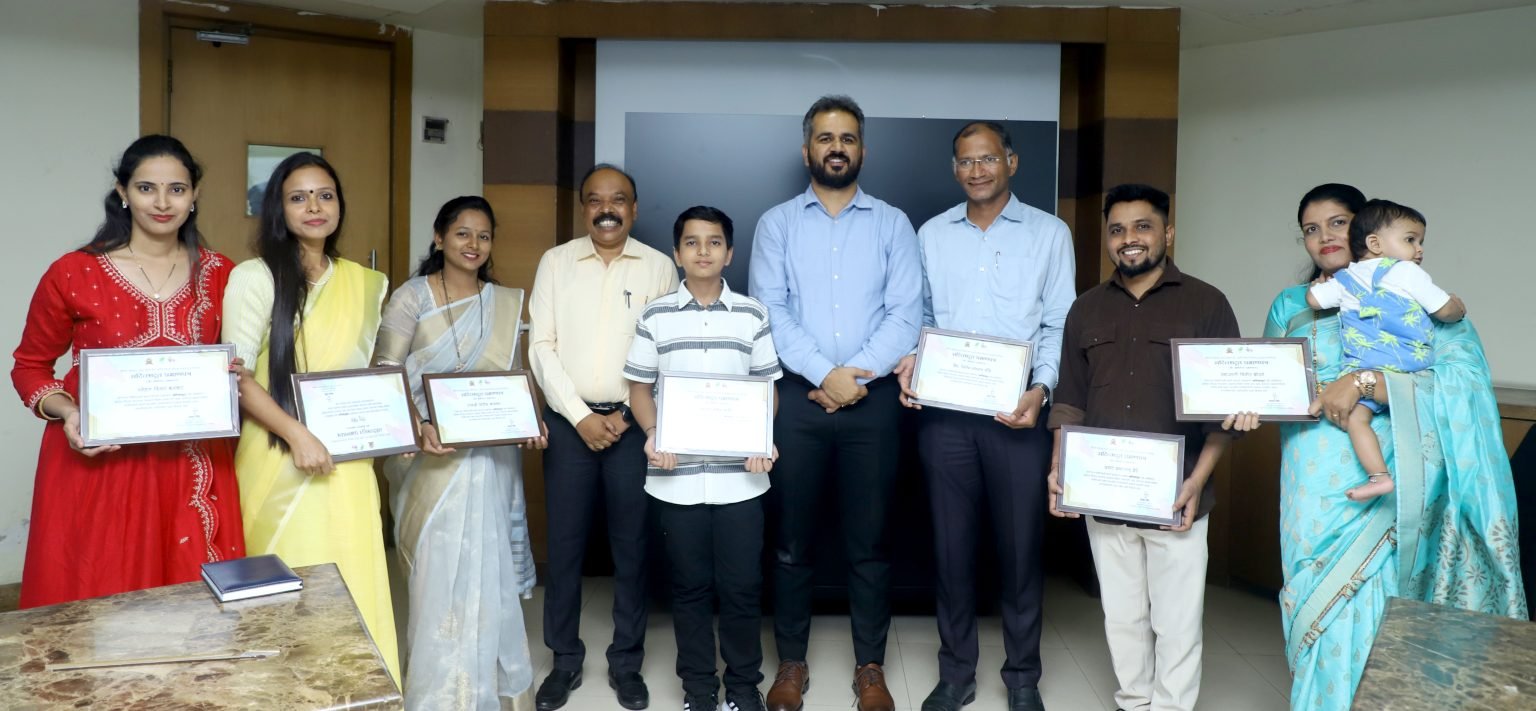सदिच्छा दूत म्हणून कार्य करणाऱ्या इन्फ्लूएन्सर यांचा महापालिकेच्या वतीने सत्कार