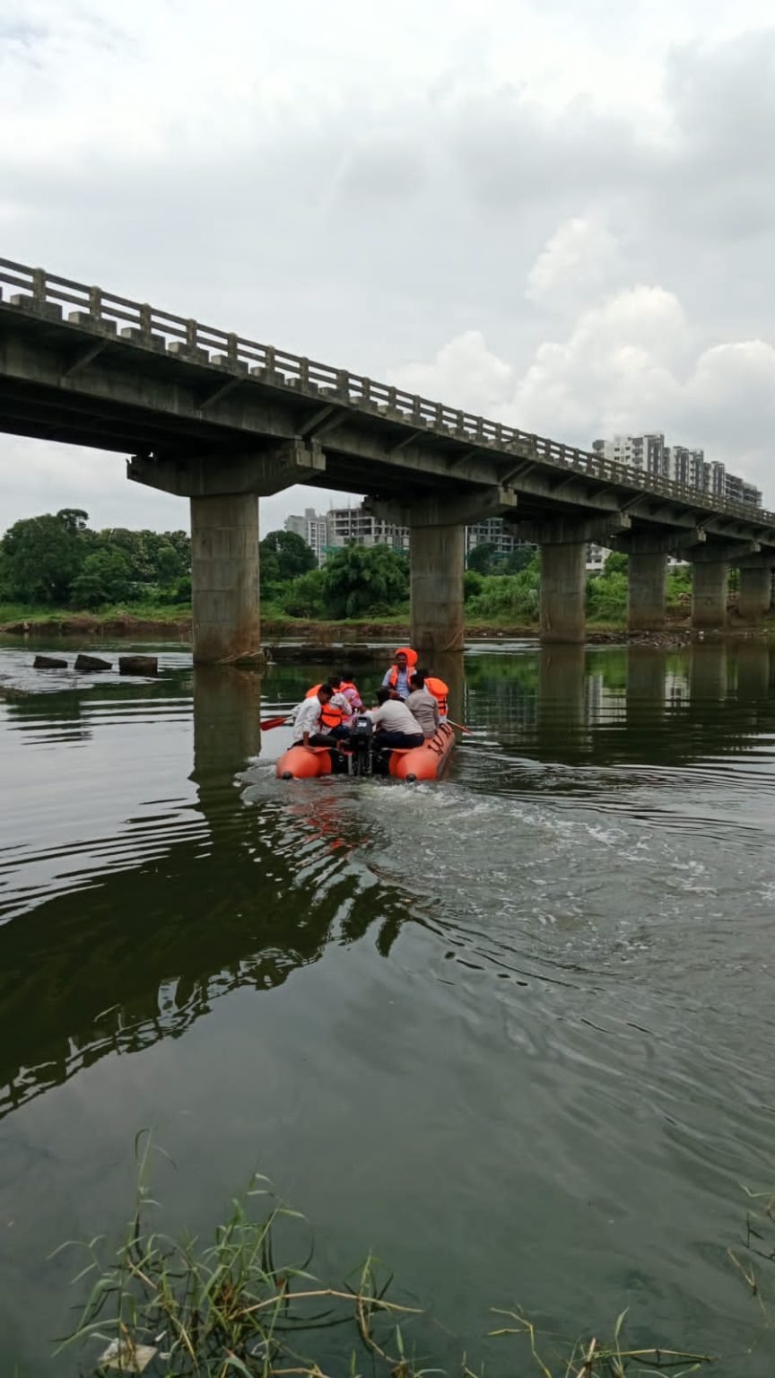 डुडुळगाव इंद्रायणी नदीत वेदश्री तपोवनचे तीन साधक विद्यार्थी बुडाले