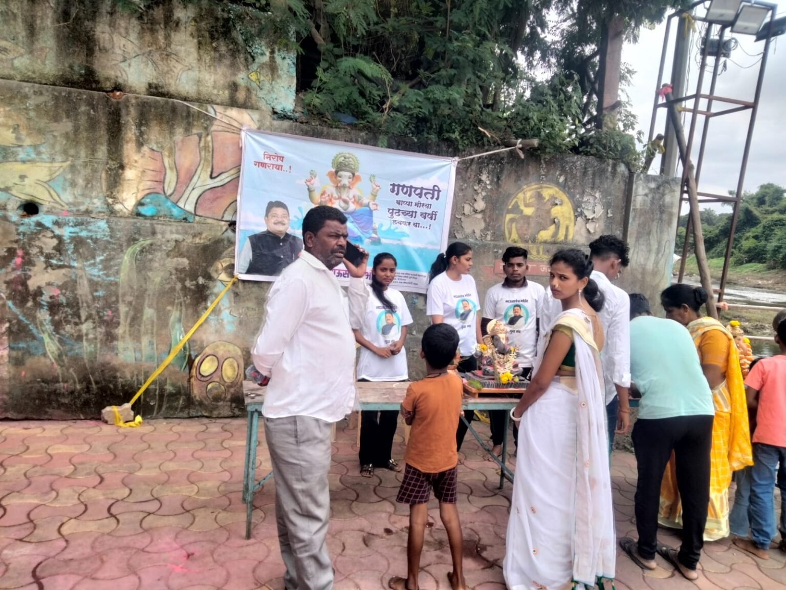 पिंपरी चिंचवडमध्ये पर्यावरणपूरक गणेश विसर्जनाला नागरिकांचा उत्स्फूर्त प्रतिसाद