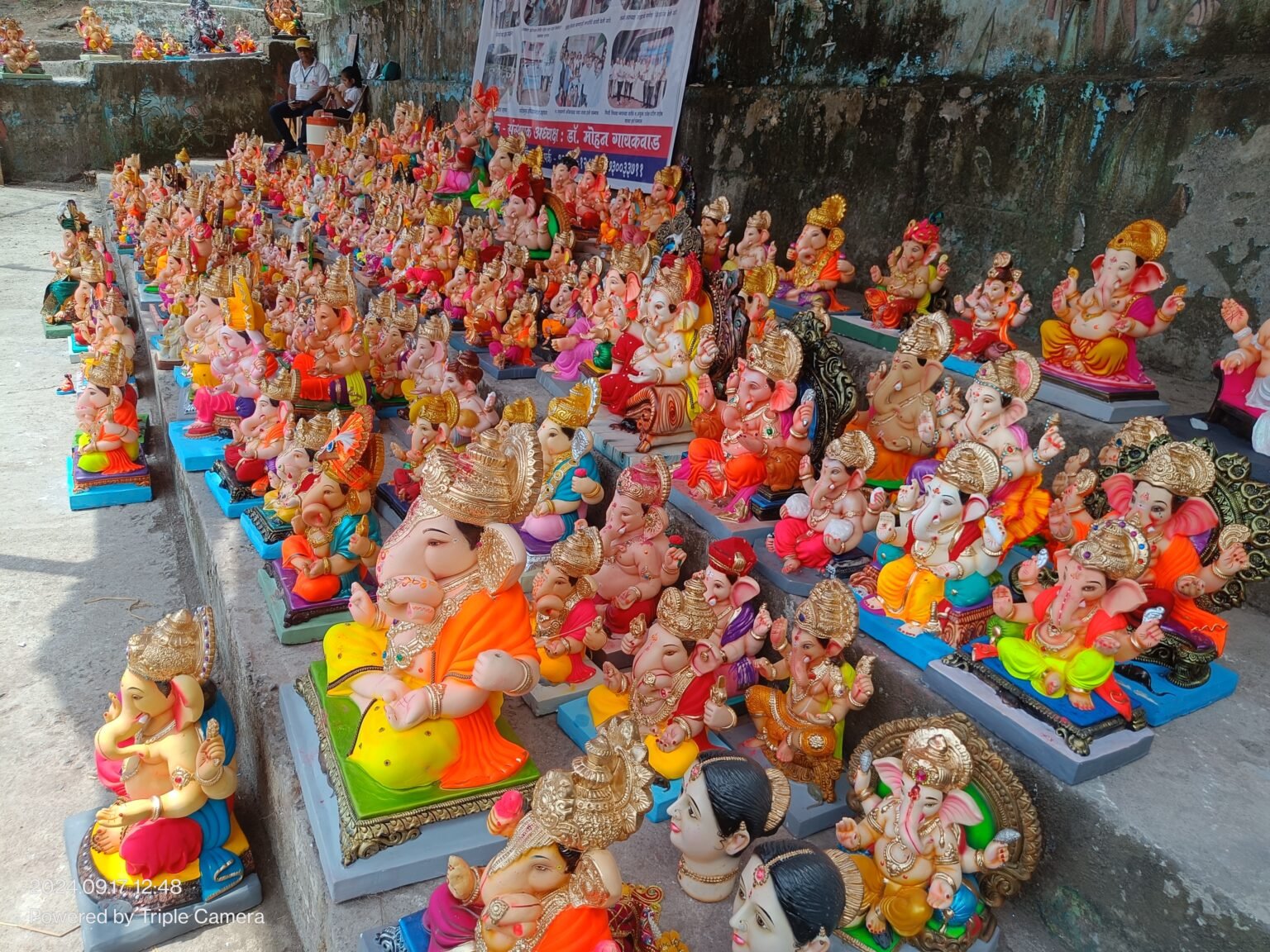 पिंपरी चिंचवड महानगरपालिका आणि संस्कार प्रतिष्ठानच्या संयुक्त विद्यमाने गणेशोत्सव विसर्जनाच्या अकराव्या दिवशी अखेर 14,860 तर गणपती दान आणि 32 टन निर्माल्य जमा