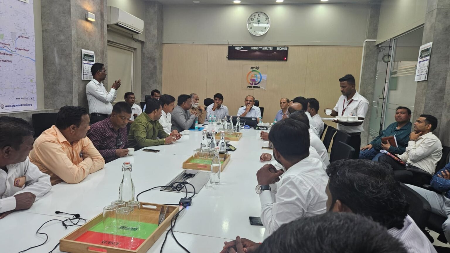 साहित्यसम्राट अण्णा भाऊ साठे पुतळ्याची दक्षता व सुशोभिकरण करून निगडी मेट्रो स्टेशन उभारा – आमदार अमित गोरखे