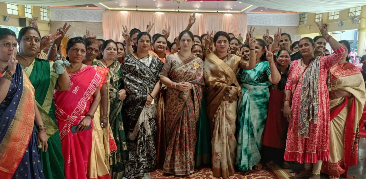 आमदार अश्विनी जगताप यांच्या निर्धार सभेला पिंपळे गुरवमधील महिलांचा उत्स्फूर्त प्रतिसाद