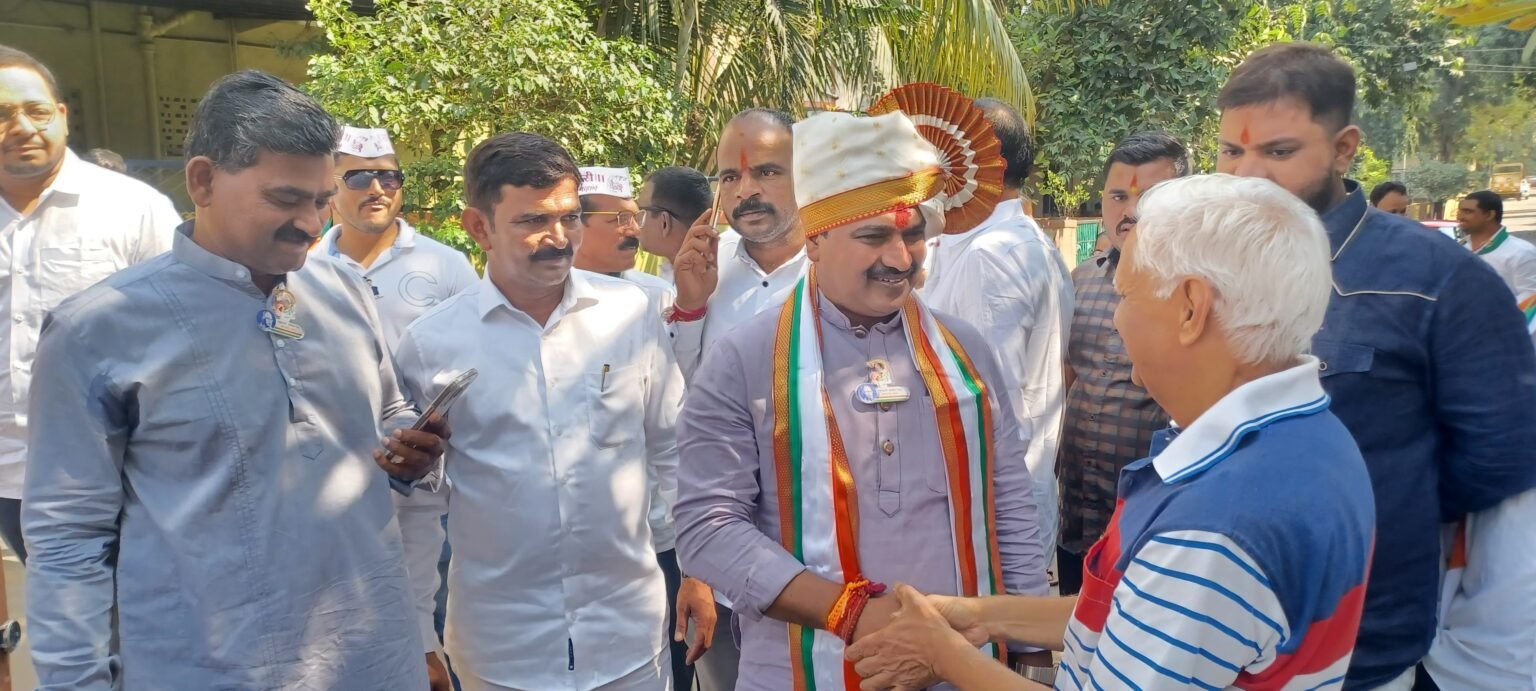 भोसरी विधानसभा मतदारसंघातील नागरिकांच्या गाठीभेटी घेत, अजित गव्हाणे यांच्या प्रचाराची सांगता