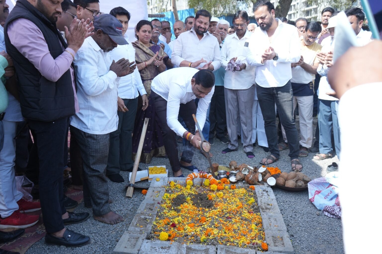 आमदार शंकर जगताप यांच्या हस्ते चिंचवड मतदारसंघातील विविध विकासकामांचे भूमिपूजन संपन्न