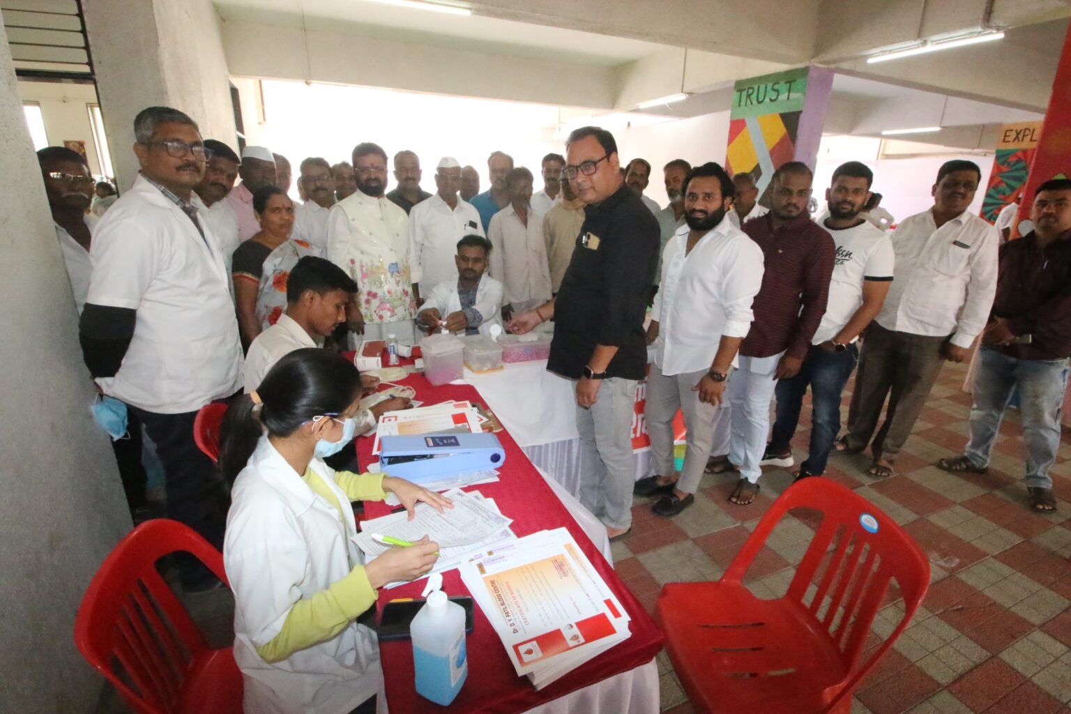 माजी नगरसेवक शाम लांडे यांचा वाढदिवस विविध सामाजिक उपक्रमांनी साजरा