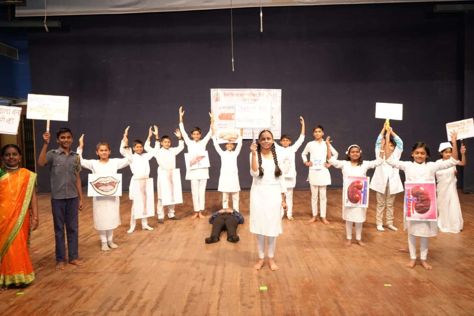 पिंपरी चिंचवड महापालिका आयोजित आंतरशालेय एकांकिका स्पर्धेचा पहिला दिवस उत्साहात संपन्न