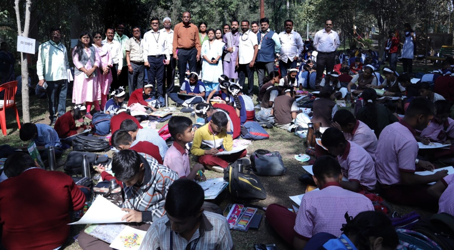 पिंपरी चिंचवड महापालिकेच्या वतीने चित्रकला स्पर्धेचे आयोजन