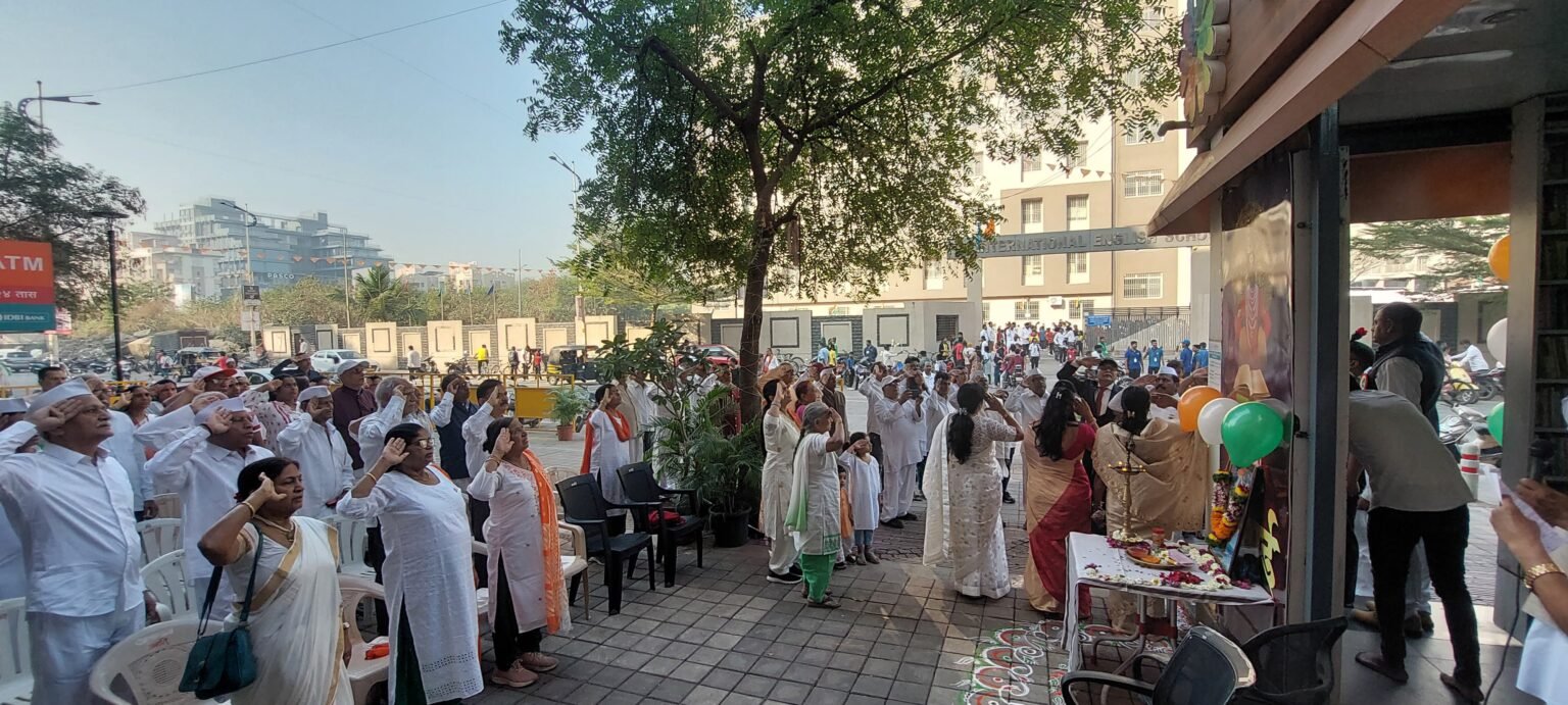 उन्नती सोशल फाऊंडेशनच्यावतीने प्रजासत्ताक दिन उत्साहात साजरा