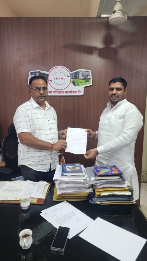 कुदळवाडी मोई फाटा येथे बस स्थानक उभारण्यात यावे – युवा नेते दिनेश यादव