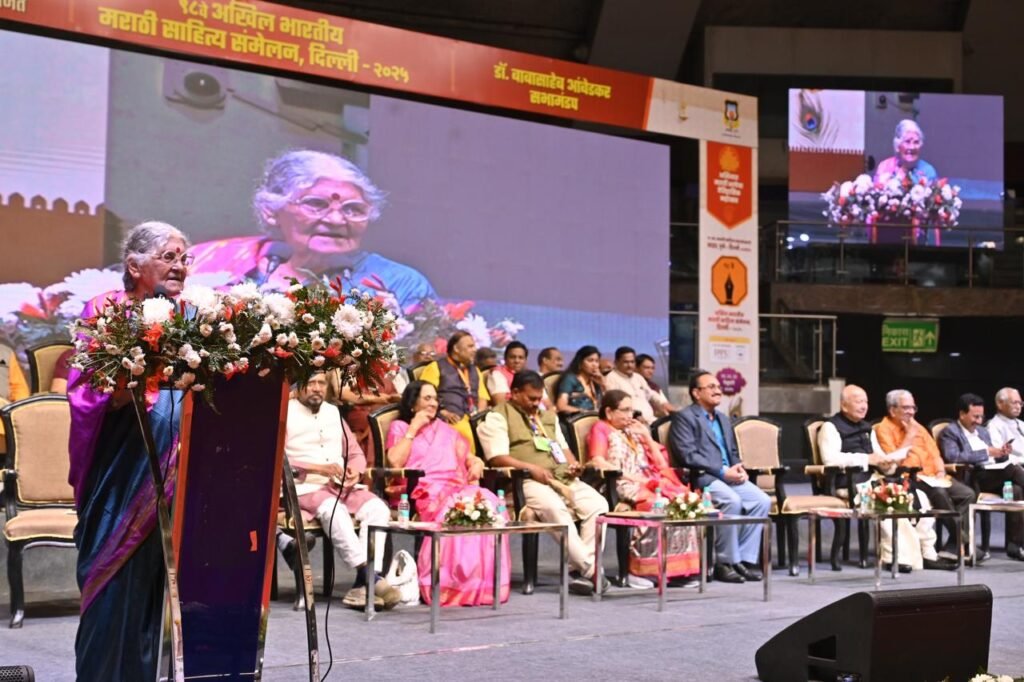 सर्वसामान्यांच्या भाषेला सामावून घेतल्यास मराठीला अधिक समृद्धी – डॉ.तारा भवाळकर