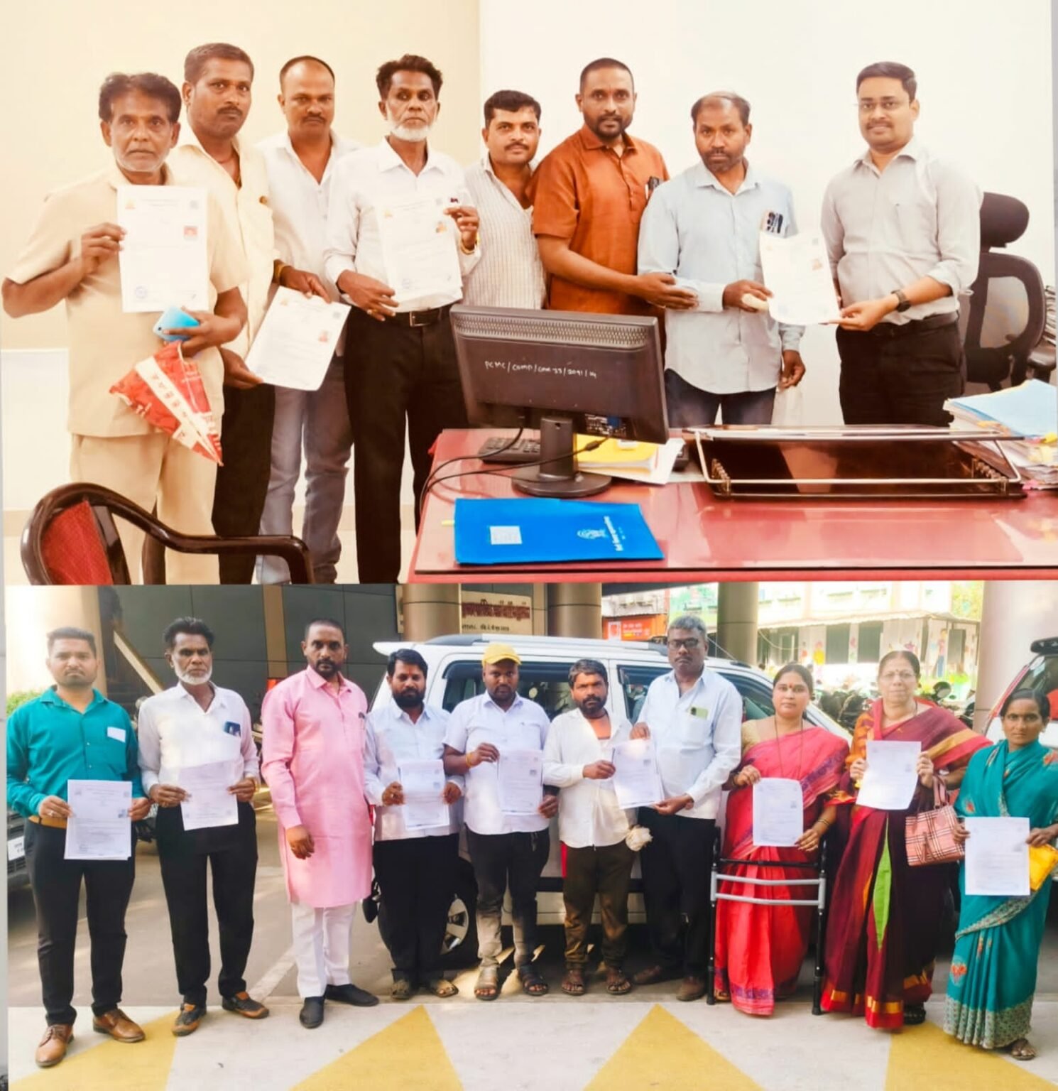 फेरीवाला प्रमाणपत्र वाटपास सुरुवात मनपा आयुक्त शेखर सिंह यांच्या आदेशाने सर्व क्षेत्रीय कार्यालयात वाटप