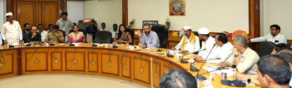 आषाढीवारी पालखी सोहळ्याचे सर्व प्रशासकीय यंत्रणांनी समन्वयाने नियोजन करा- आयुक्त शेखर सिंह