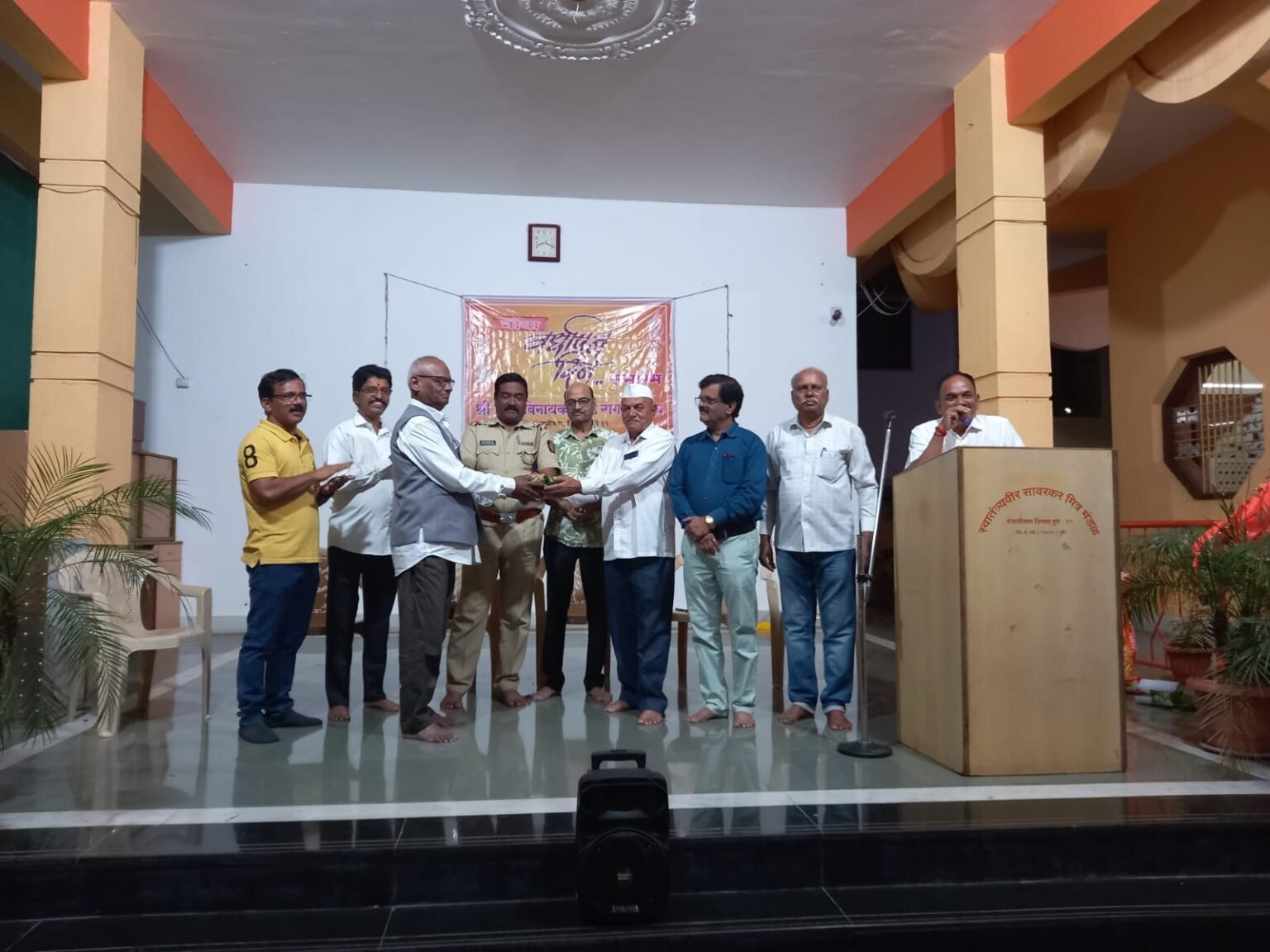 संभाजीनगर येथे जेष्ठांचा भरला आनंदमेळा