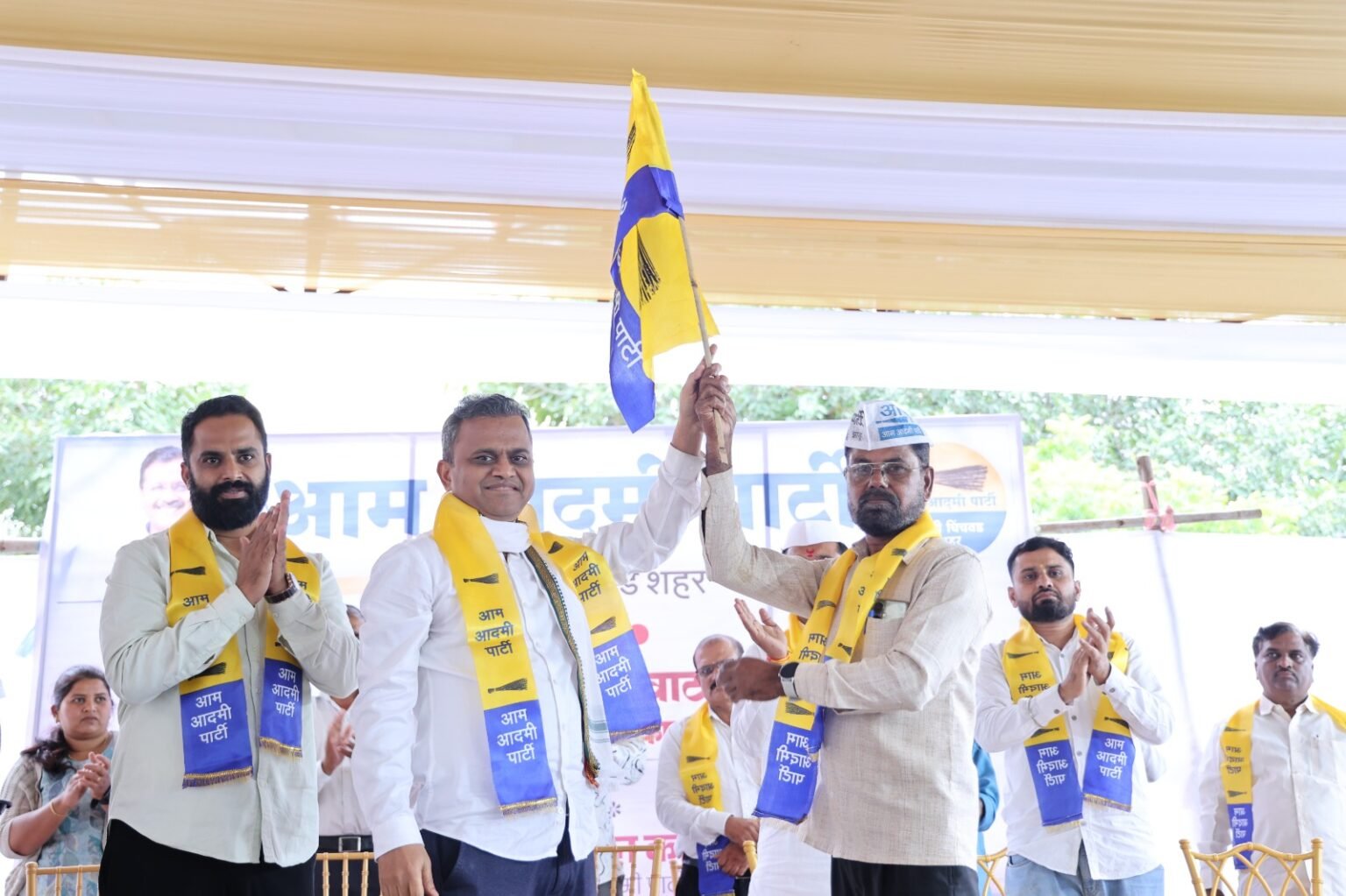 पिंपरी-चिंचवडमध्ये आप आदमी पक्षाला नवे बळ – ज्येष्ठ सामाजिक कार्यकर्ते सुरेश गायकवाड यांचा पक्षप्रवेश!