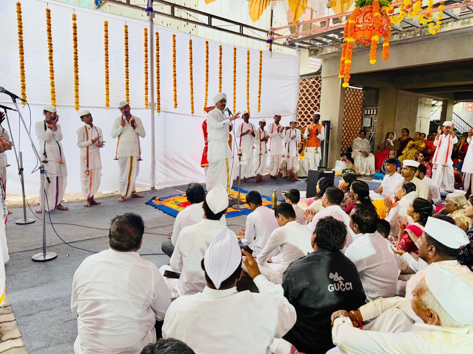काळभोरनगर येथील विठ्ठल रुक्मिणी मंदिरात कीर्तन सप्ताहाची सांगता