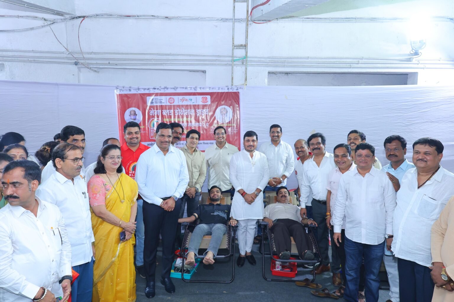 पंतप्रधान मोदींच्या वाढदिवसानिमित्त पिंपरी-चिंचवडमध्ये भव्य रक्तदान ‘अमृत महोत्सव’ शिबिर; 275 हून अधिक रक्तदात्यांनी केले रक्तदान