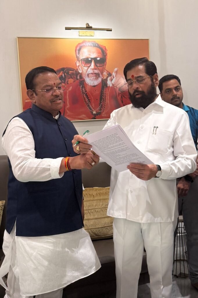 मावळमधील धामणे, गोडूंबे, दारुंब्रे, साळुंब्रे, सांगवडे, नेरेतील प्रस्तावित नगररचना योजना रद्द करा – शिवसेना खासदार श्रीरंग बारणे यांची उपमुख्यमंत्री एकनाथ शिंदे यांच्याकडे मागणी