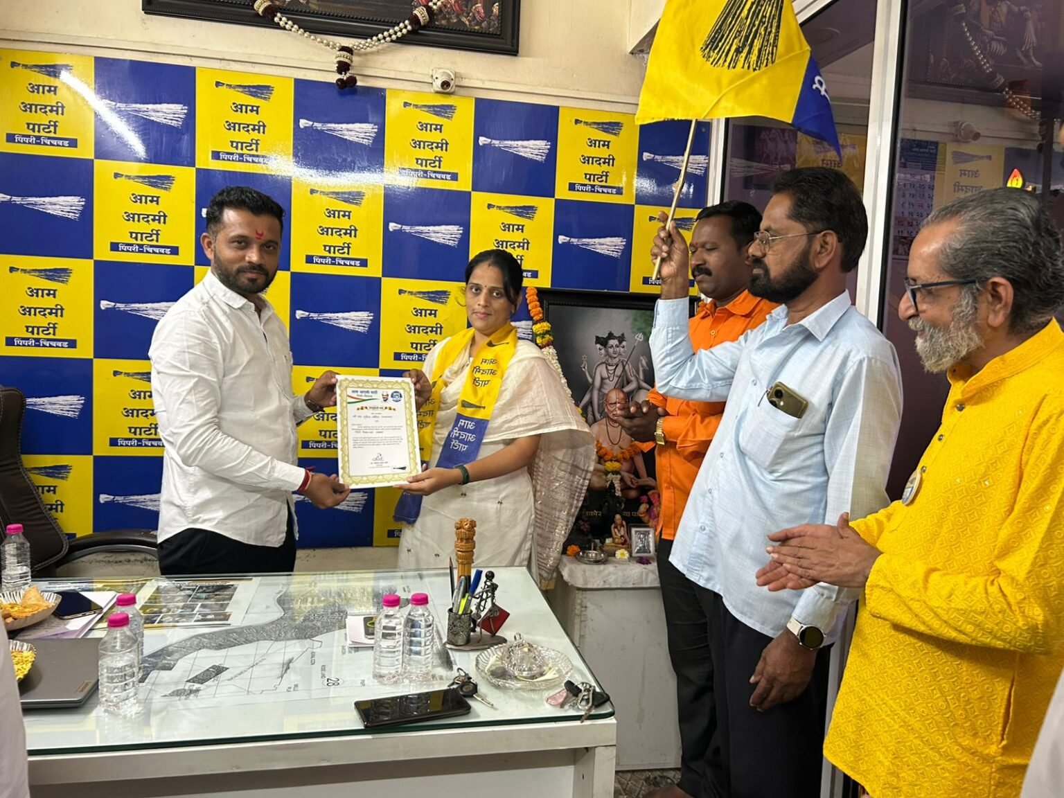 ॲड. सुप्रिया जालिंदर गायकवाड यांची आम आदमी पार्टी पिंपरी विधानसभा अध्यक्ष म्हणून नियुक्ती