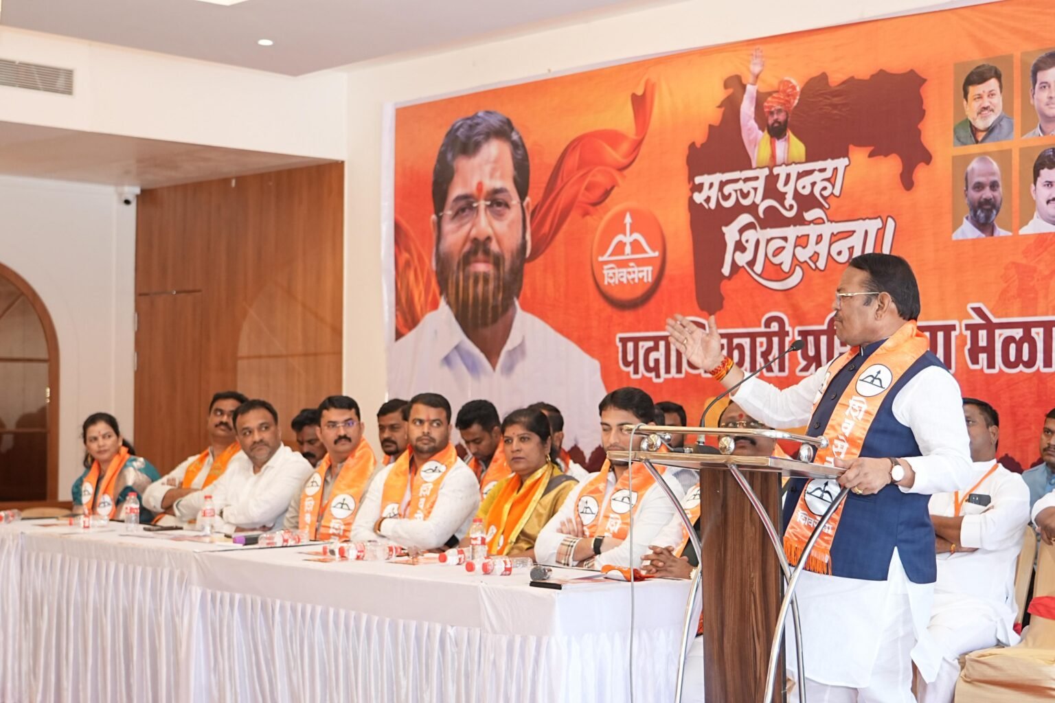 महापालिका निवडणुकीसाठी १२८ जागा लढविण्याची तयारी करा शिवसेनेचे उपनेते, खासदार श्रीरंग बारणे यांच्या सूचना