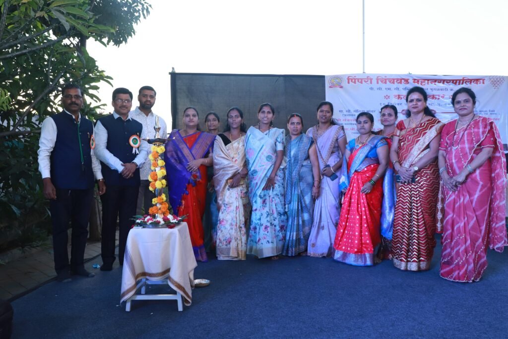 कुदळवाडी शाळा क्र. ८९ चा भव्य कलाविष्कार उत्स्फूर्त प्रतिसाद