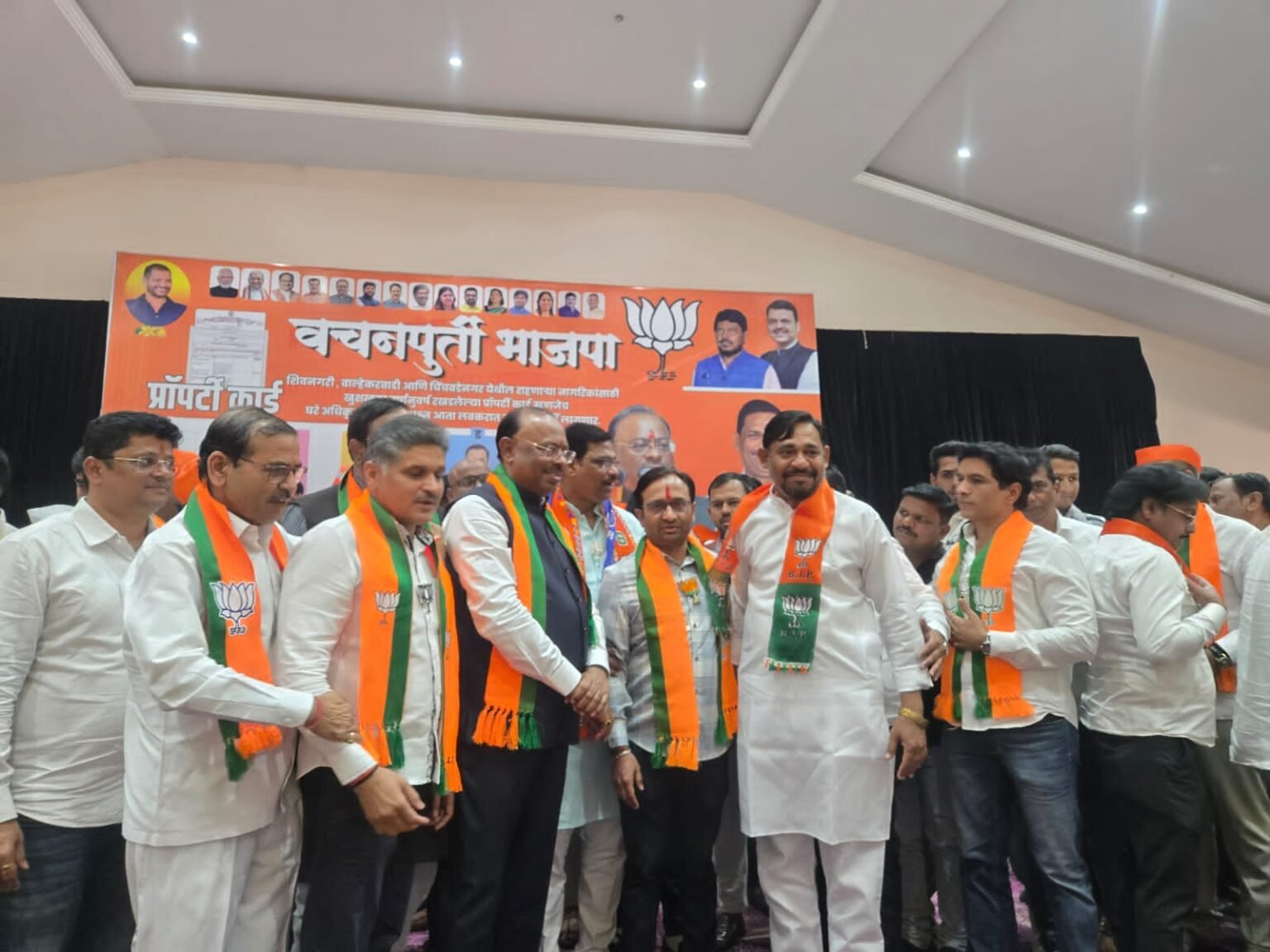 काळेवाडीत राजकीय भूकंप! चंद्रशेखर बावनखुळे यांच्या उपस्थितीत राष्ट्रवादीच्या कार्यकर्त्यांचा भाजपमध्ये जाहीर प्रवेश