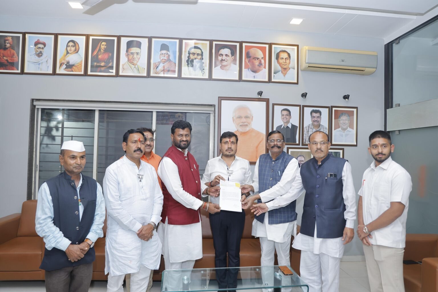 पिंपरी-चिंचवडमध्ये भाजपला बळकटी— राष्ट्रीय मराठा पार्टीकडून अधिकृत पाठिंबा जाहीर