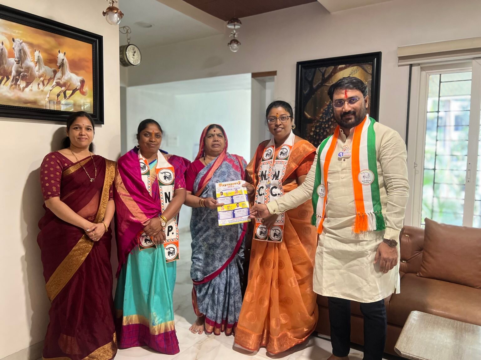 प्रभाग २६ मध्ये ‘तुतारी’चा सूर बुलंद; जनतेचा कौल राष्ट्रवादीकडे स्पष्ट