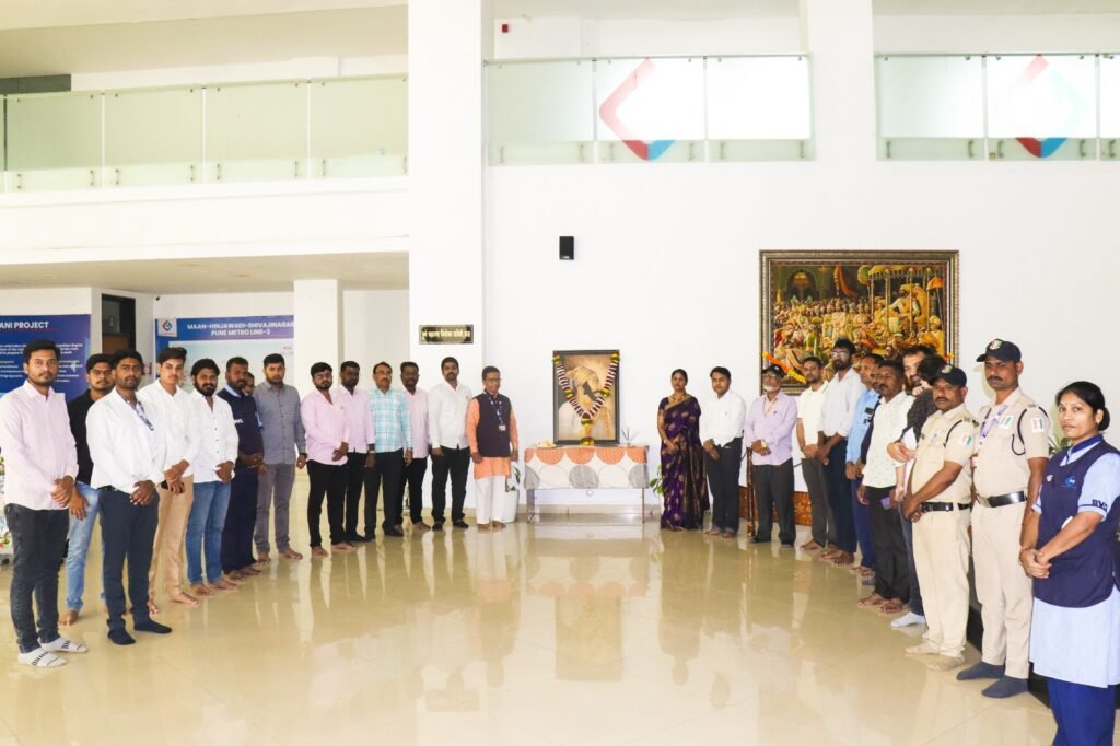 पीएमआरडीए मुख्यालयात शिवजयंती उत्साहात साजरी