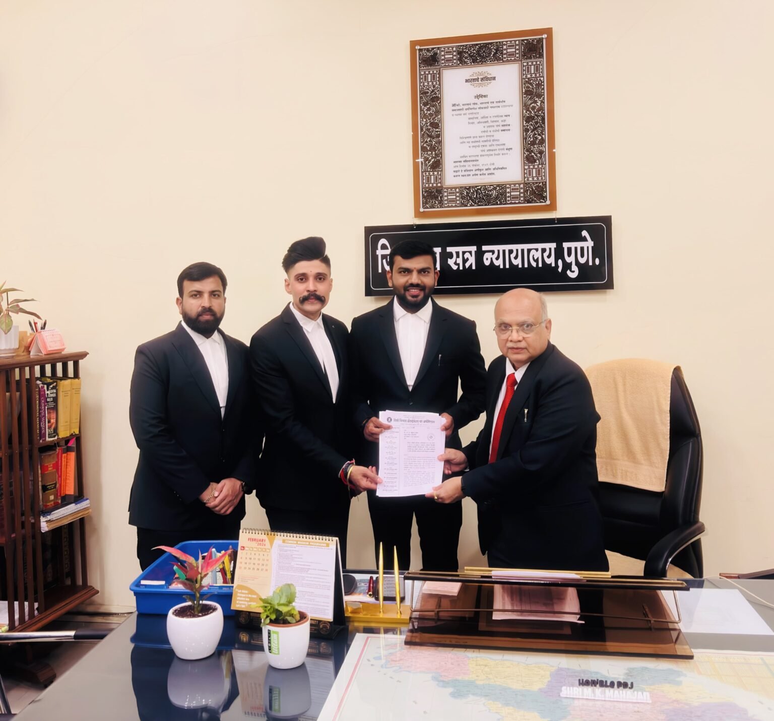 लोकअदालतीत पिंपरी-चिंचवडसाठी विशेष वाहतूक चलन निवारण कक्ष स्थापन करा; बार असोसिएशनचा पुढाकार, प्रमुख जिल्हा न्यायाधीशांना निवेदन