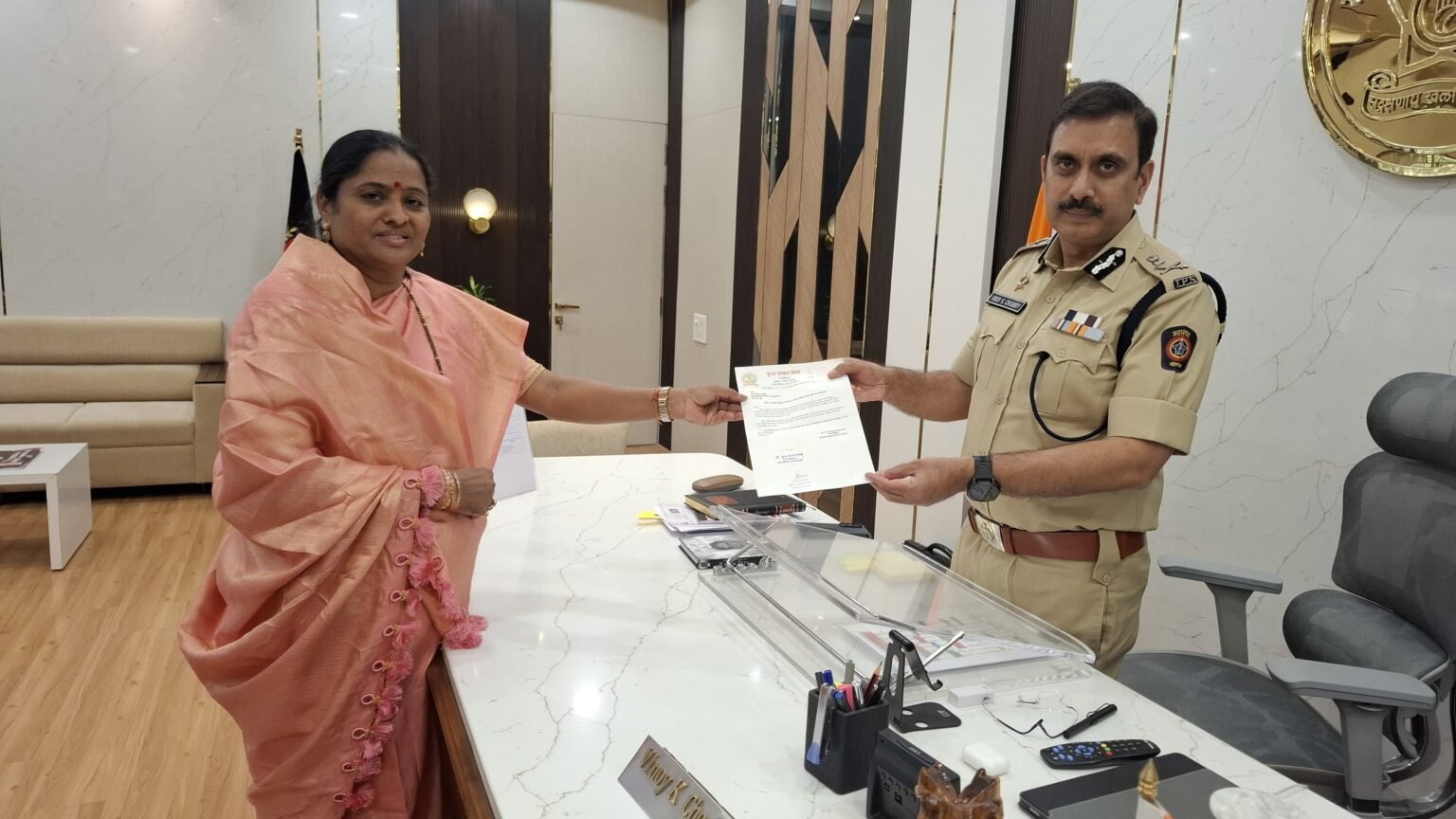पिंपळे सौदागरमध्ये स्वतंत्र पोलीस स्टेशनची मागणी नगरसेविका डॉ. कुंदा भिसे यांचा ठोस पाठपुरावा