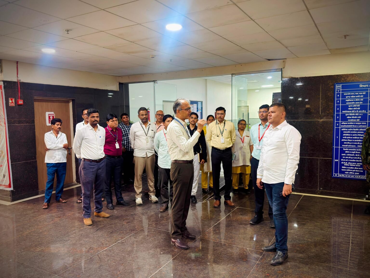 ‘वायसीएम’मधील आरोग्य सुविधांचा दर्जा उंचावणार; स्थायी समिती सभापती अभिषेक बारणे यांच्याकडून रुग्णालयाची पाहणी