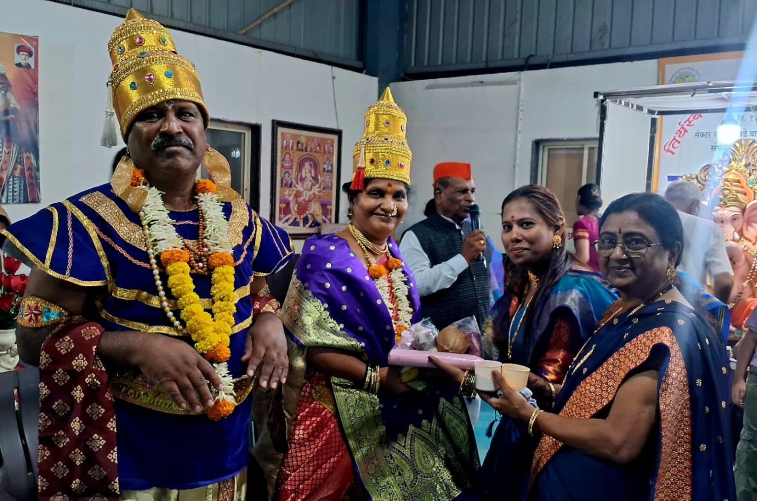 ‘कृष्णायन’ या तीन दिवसीय भागवत कथनाने श्रोते मंत्रमुग्ध