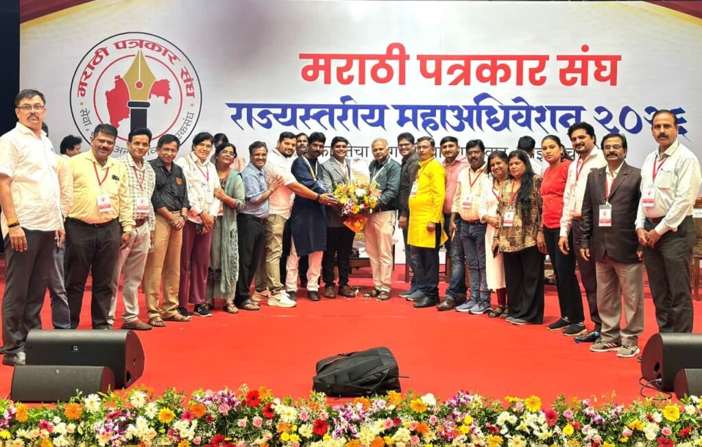 मराठी पत्रकार संघाच्या पुणे जिल्हाध्यक्षपदी संजय मराठे यांची नियुक्ती