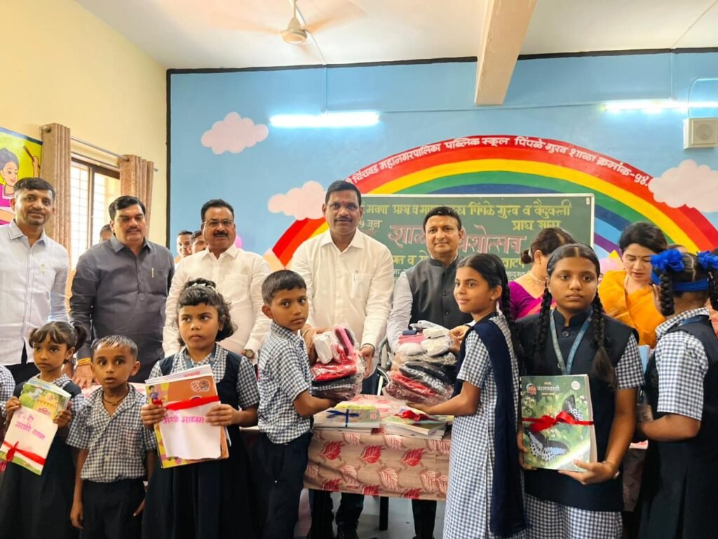 महापालिका शाळांतील विद्यार्थ्यांमध्ये कौशल्याचा विकास करणार – आमदार शंकर जगताप