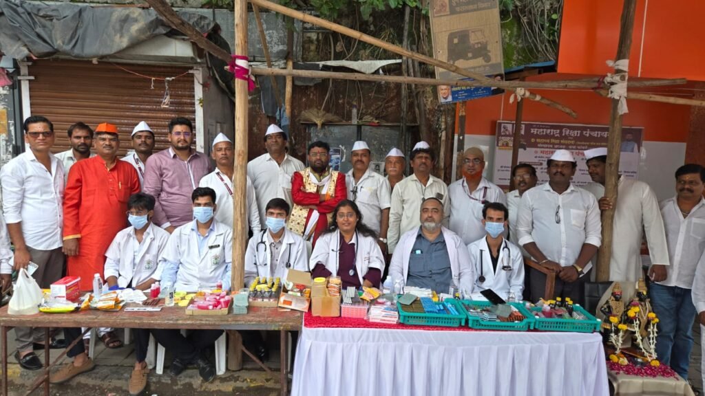 पालखी सोहळ्यातील वारकऱ्यांसाठी १६ मोफत सेवांचा शुभारंभ; माजी आमदार रवींद्र धिंगेकर यांच्या हस्ते उद्घाटन