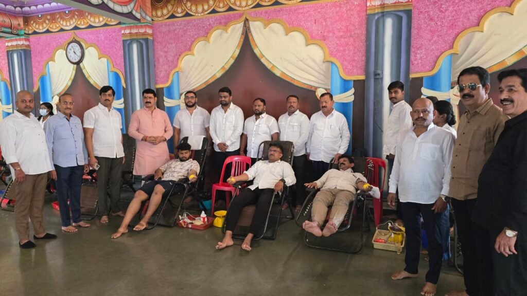 स्व. अजित पवार यांच्या जयंतीनिमित्त पिंपळे सौदागरमध्ये भव्य रक्तदान शिबिर; नाना काटे यांच्या पुढाकाराला नागरिकांचा उत्स्फूर्त प्रतिसाद