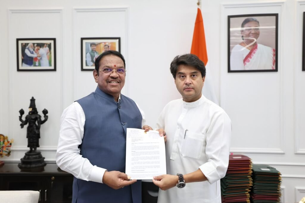 पिंपरी-चिंचवडसाठी स्वतंत्र टपाल विभाग स्थापन करा खासदार श्रीरंग बारणे यांची केंद्रीय दूरसंचार मंत्र्यांकडे मागणी