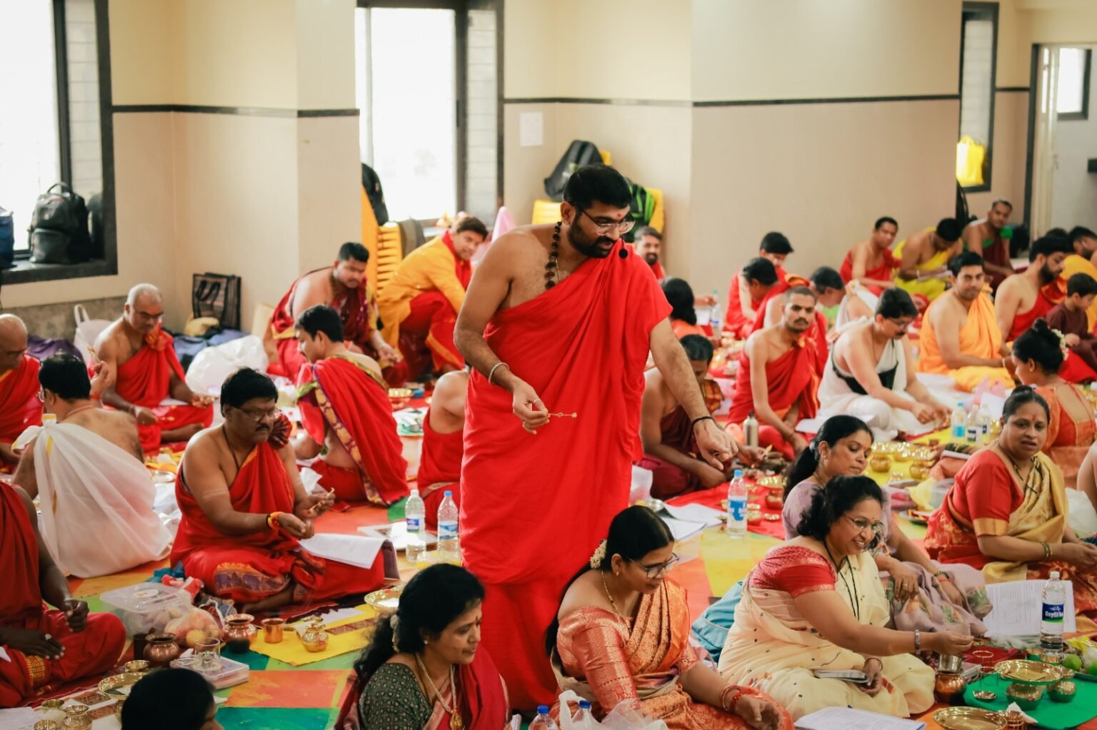 शक्ति पीठमतर्फे गुरु परंपरा पूजन उत्साहात