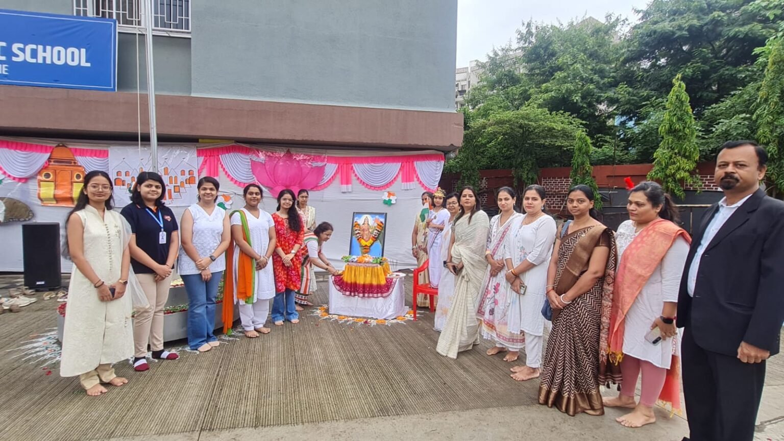 चॅलेंजर पब्लिक स्कूलमध्ये स्वातंत्र्यदिन उत्साहात साजरा