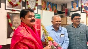 मराठी पत्रकार संघाच्या कुटुंबीयांसाठी आरोग्य कवच उपलब्ध करून देणार – विरोधी पक्षनेते भाऊसाहेब भोईर