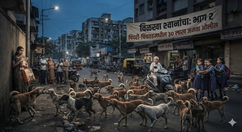 विळखा श्वानांचा: भाग २ “पिंपरी चिंचवड शहरातील ३० लाख जनता ओलीस”